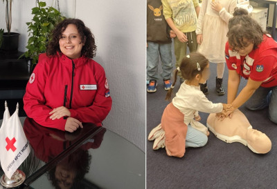 КРИСТИНА СУКУР, ВОЛОНТЕРКА ЦРВЕНОГ КРСТА НОВИ САД  Уз рад с младима, постаје се бољи човек и емпата