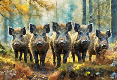 (ВИДЕО) ФУДБАЛСКА ГРОЗНИЦА ЗАХВАТИЛА И ДИВЉЕ СВИЊЕ Ухваћене како „дриблају” у Риму!