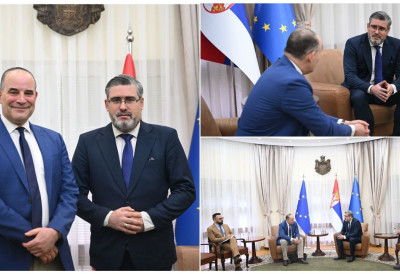 МИНИСТАР СТАРОВИЋ ЈАСАН У РАЗГОВОРУ СА ПРЕДСТАВНИКОМ ЕУ: Приштина кочи дијалог, Србија је конструктивна и испуњава обавезе