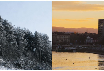 ДАНАС УЗ СМЕНУ ОБЛАКА И СУНЦА, ИЗ МИНУСА У ПЛУС У Новом Саду увече киша, а ево где се очекује снег!