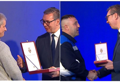 ОВО СУ СВИ ЛАУРЕАТИ СРЕТЕЊСКОГ ОРДЕЊА Ана Бекута међу одликованима, Ђуро Раца постхумно одликован, рудар Ђорђе Ђурковић Електропривреде Србије одликован за посебне допринесе енергетском сектору Србије