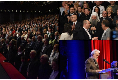 (УЖИВО) СВЕЧАНА АКАДЕМИЈА МАТИЦЕ СРПСКЕ Велики јубилеј започео химном, сцена Јован Ђорђевић ПУНА! Станић: Матицу српску ништа не би смело да одвоји од Господа Бога, СПЦ и државе Србије