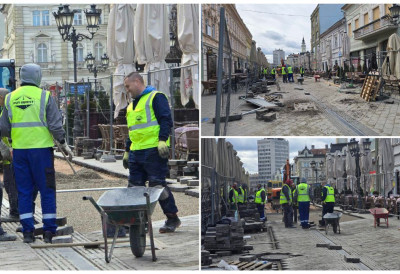 (ФОТО) СРЦЕ ГРАДА ПОД НЕИМАРИМА И МАШИНАМА, МЕЊА СЕ БЕХАТОН У ЗМАЈ ЈОВИНОЈ Погледајте како теку радови и шта је данас актуелно