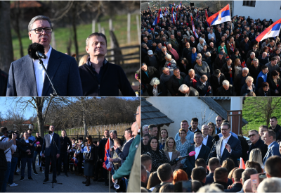 ВУЧИЋ У КОТРАЖУ У Лучанима плате одмах иза Београда и Новог Сада, најављено јачање војске и нове инвестиције