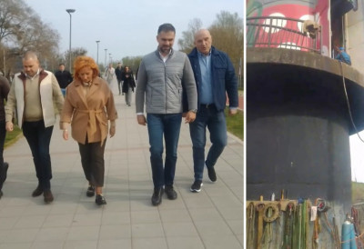 БУНАР НА ШТРАНДУ НАКОН 18 ГОДИНА СТАВЉЕН У ФУНКЦИЈУ Градоначелник Мићин обишао радове, па поручио: Изградња новог бунара креће за 10 дана!