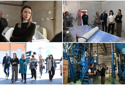 МИНИСТАРКА МЕСАРОВИЋ У ЛУЧАНИМА Фабрика "МAXIMA" носилац привредне активности, 320 запослених и интензивни развојни планови НА ПОНОС СРБИЈЕ