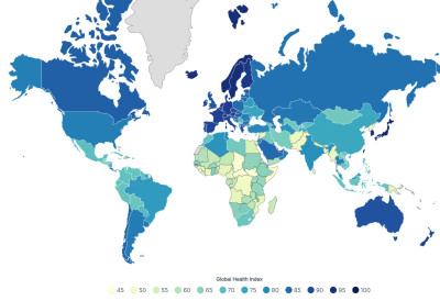 ОБЈАВЉЕНА ЈЕ МАПА НАЈЗДРАВИЈИХ ЗЕМАЉА, ЕВО ГДЕ ЈЕ СРБИЈА Постоји разлог за забринутост