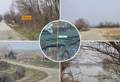 МОСТ КОЈИ ЋЕ СПОЈИТИ БАЧКУ И СРЕМ ПОЧИЊЕ УСКОРО ДА СЕ ГРАДИ: "ДНЕВНИК" посетио Нештин и  Визић и разговарао с мештанима, а ово су њихове поруке