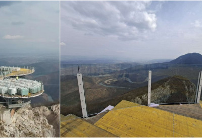 (ФОТО) КЉУЧНИХ 16 САТИ ЗА БУДУЋИ ВИДИКОВАЦ НА КАБЛАРУ Десетине тона оптерећења одредиће када ће бити доступна нова туристичка атракција крај Чачка