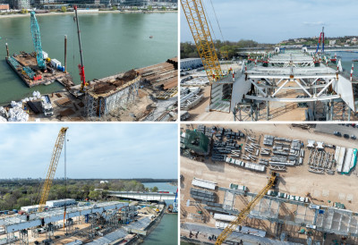 НОВИ МОСТ ПРЕКО САВЕ ДОБИЈА ОБРИСЕ За два месеца креће постављање речних стубова