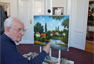 ВЕЛИКИ СЛИКАР ДОБИЈА ОБЕЛЕЖЈЕ У СОМБОРУ Споменик Сави Стојкову на главном сокаку ОБЕЛЕЖАВА СЕ 101 ГОДИНА ОД РОЂЕЊА