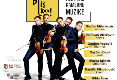 У ПЕТАК И СУБОТУ, 3. И 4. АПРИЛА У НОВОМ САДУ Фестивал камерне музике БЛИСКО