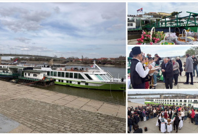 УСИДРИО СЕ ПРВИ ОВОГОДИШЊИ КРУЗЕР У НОВОМ САДУ Путници стигли из Беча