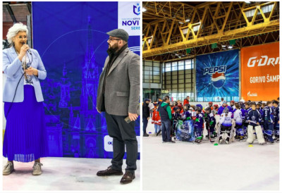 ВИШЕ ОД 350 ДЕЦЕ У НОВОМ САДУ Татјана Медвед отворила 5. међународни турнир у хокејуна леду „Воша опен 2026“