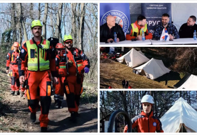 СПАСИОЦИ И ТРАГАЧИ ВЕЖБАЛИ НА ФРУШКОЈ ГОРИ Новосадски оперативци у потрази за ваздухопловима (ВИДЕО)