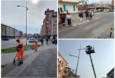 ПОЧЕЛО ПРОЛЕЋНО СРЕЂИВАЊЕ ЈАВНИХ ПОВРШИНА У ГРАДУ Сва комунална предузећа у акцији на Детелинари (ФОТО)