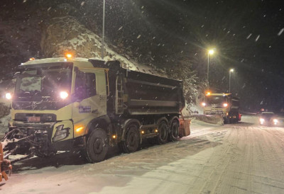 (ФОТО) ЗАБЕЛЕЛО У ЗЛАТИБОРСКОМ ОКРУГУ Путари одмах реаговали, седам камиона на терену! ВОЗАЧИМА УПУЋЕН АПЕЛ