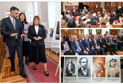 МАЈА ГОЈКОВИЋ НА ОТВАРАЊУ ПОКЛОН БИБЛИОТЕКЕ РУСИЈЕ У МАТИЦИ СРПСКОЈ Симбол пријатељства и историјских веза два народа