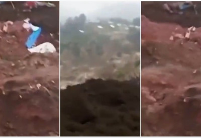 (ВИДЕО) МЕЂУ 200 ЖРТАВА И 70 ДЕЦЕ Језиви снимци ТРАГЕДИЈЕ У КОНГУ Јаки пљускови покренули КЛИЗИШТЕ код рудника колтана Рубаја