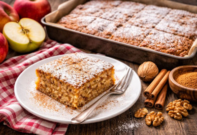 Најбољи посни колач са јабукама – брзо, једноставно и укусно