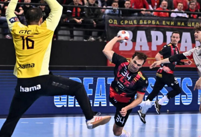СРПСКИ РУКОМЕТАШ ВУКАШИН ВОРКАПИЋ БЛИСТА У ВАРДАРУ: Осам голова у мрежи Бенфике