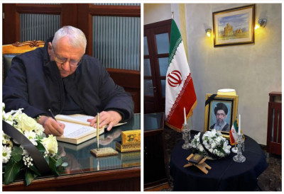 ШЕШЕЉ У АМБАСАДИ ИРАНА Председник СРС уписао се у књигу жалости