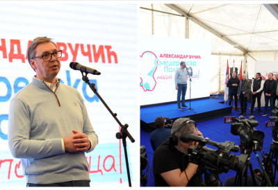 ПРЕДСЕДНИК ВУЧИЋ У АЗАЊИ Дошли смо до решења које ће олакшати живот Србима на КиМ, решавамо и таблице