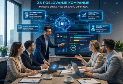 СРПСКЕ КОМПАНИЈЕ УБРЗАНО УВОДЕ AI Без вештачке интелигенције нема ни развоја