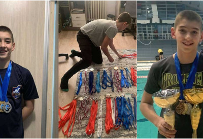 ПЛИВАЧ СТРАХИЊА РАКИЋ ЗАМЕНИО ГРАДСКУ ШКОЛУ СЕОСКОМ ЗБОГ ПЛИВАЊА Сан јачи од препрека