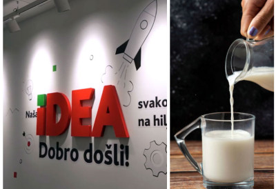 И ИДЕА МАРКЕТИ У АКЦИЈИ ОТКУПА Чак 2 милиона литара млека купиће од произвођача у Србији