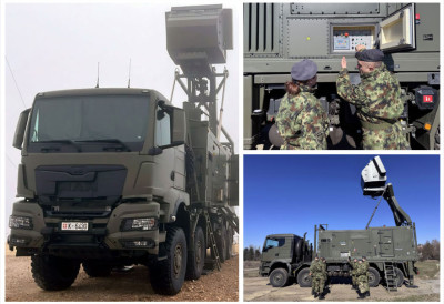 СРПСКА ВОЈСКА РОБУСТНИМ ПВО СИСТЕМОМ ПОКРИВА 250 КИЛОМЕТАРА Мобилни радар ВОЈИН види све, и део је шире заштите нашег неба