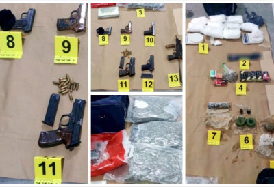 ВЕЛИКИ ”УЛОВ” ПОЛИЦИЈЕ У НОВОМ САДУ У гаражи откривен арсенал оружја, кокаин и марихуана у великим количинама, бомбе...