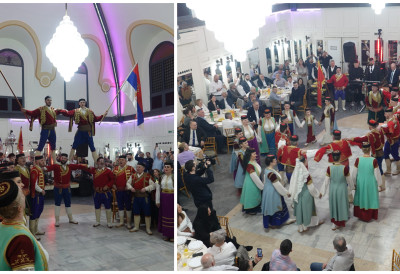 ВЕЧЕ УЗ МУЗИКУ И ОБИЧАЈЕ ИЗ „СТАРОГ КРАЈА“ Црногорци у Сомбору прославили традицију уз фолклор, гусле и ПРОСИДБУ МЛАДЕ