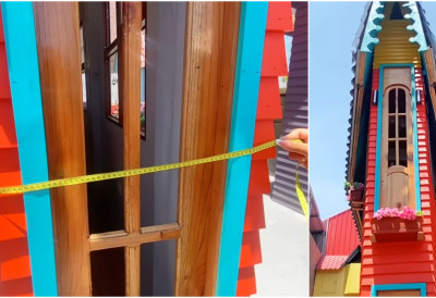 (ВИДЕО) ОВО ЈЕ МОЖДА НАЈВИТКИЈА КУЋА НА СВЕТУ – ШИРОКА САМО 63 ЦМ, А ИМА СВЕ! „Срећа не зависи од величине”, тврди њен дизајнер