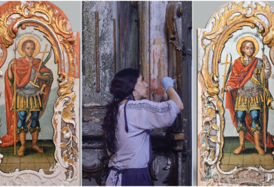 ИЗ ПЕПЕЛА ПОНОВО ЗАСИЈАО ЧАКОВСКИ ИКОНОСТАС Конзерватори вратили сјај споменику српског барока