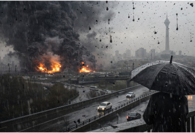 Токсична киша после напада на рафинерије! ДА ЛИ ЗАГАЂЕНИ ВАЗДУХ ИЗ ИРАНА МОЖЕ СТИЋИ ДО СРБИЈЕ Стручњаци упозоравају на последице по здравље