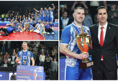 (ВИДЕО) ИСТОРИЈСКИ ПОДВИГ СУБОТИЧАНА: Одбојкаши Спартака освојили први трофеј Купа Србије, у Дудовој шуми СКИНУЛИ КРУНУ РАДНИЧКОМ