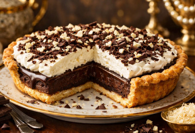 КРАЉИЧИН ОМИЉЕНИ ДЕСЕРТ Раскошна чоколадна пита са три савршена слоја