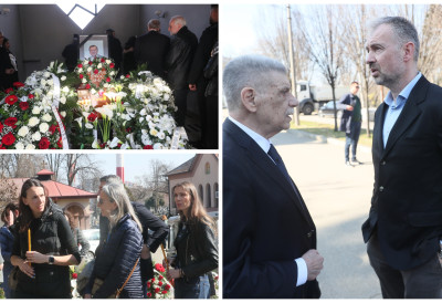(ФОТО) НА ВЕЧНИ ПОЧИНАК ГА ИСПРАТИЛИ ОНИ КОЈЕ ЈЕ НАЈВИШЕ ВОЛЕО: Сахрањен Александар Боричић