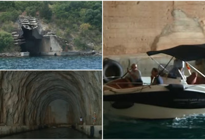 МИСТЕРИЈА НАПУШТЕНИХ ВОЈНИХ ТУНЕЛА НА ЈАДРАНУ Сада су то скривене плаже које мештани не одају туристима
