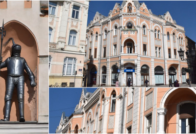 (ФОТО) ТАЈАНСТВЕНИ ЧУВАР ИЗНАД ТРГА СЛОБОДЕ Ко је „гвоздени човек“ који већ више од века посматра Нови Сад? ОВО ЈЕ ПРИЧА О ПАЛАТИ У ЦЕНТРУ ГРАДА