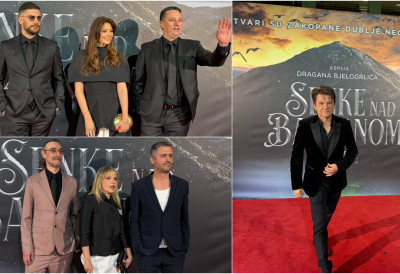 (ФОТО) ГЛАМУРОЗНА ПРОЈЕКЦИЈА У БЕОГРАДУ ПРЕД ПРЕМИЈЕРУ „СЕНКИ НАД БАЛКАНОМ“ Трећа сезона стиже 27. марта, окупила велики број звезда