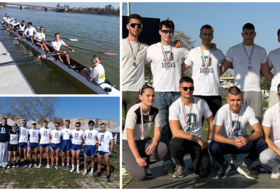 ВОЈВОЂАНСКИ ОСМЕРАЦ ОСВОЈИО СРЕБРО: Успех веслача на престижној регати у Будимпешти