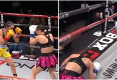 (ВИДЕО) МЛАДА БОКСЕРКА ЗАВРШИЛА У КОМИ ПОСЛЕ НОКАУТА Меч водио познати Јутјубер, у рингу доживела ГРЧЕВЕ!