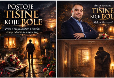 Ово није само књига о љубави, ОВО ЈЕ КЊИГА О ЖИВОТУ! „Постоје тишине које боле“, АУТОРА АЛЕКСЕ МАРКОВИЋА, у књижарама од 22. марта