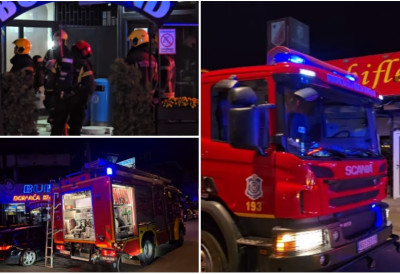 ГОРЕЛО КОД „КАРАЂОРЂА“ Избио ВЕЛИКИ ПОЖАР на објекту „Буби грила“! ВАТРОГАСЦИ НА ТЕРЕНУ(ВИДЕО)