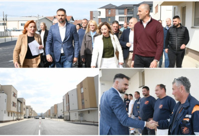 НОВО РУХО ДЕЛА УЛИЦЕ ДРАГОСЛАВА СРЕЈОВИЋА Градоначелник Мићин: У Ветерник од 2012. до 2025. уложено око три милијарде динара и то ће бити настављено