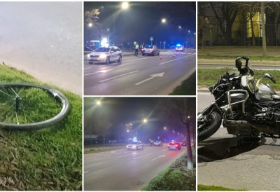 Мотоциклиста ударио бициклисту на пешачком? НОВИ ДЕТАЉИ ТЕШКЕ САОБРАЋАЈКЕ НА САТЕЛИТУ