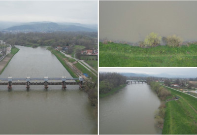 (ФОТО) Нема опасности од поплава! ЗАПАДНА МОРАВА У СВОМ КОРИТУ: Предузете ХИТНЕ МЕРЕ, грађани могу мирно да спавају