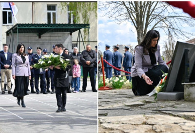 ПРЕДСЕДНИЦА СКУПШТИНЕ НОВОГ САДА ДИНА ВУЧИНИЋ ПОЛОЖИЛА ВЕНАЦ  Обележен Дан сећања на страдале у НАТО агресији 1999. и почетак бомбардовања, дубоки ожиљци у памћењу нашег народа